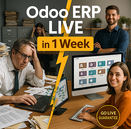 ERP Live in 1 week ERP Live in 1 week